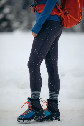 Pro Winter Leggings Midnight Snow - Tall ( 7cm)