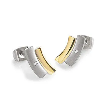 0561-04 Boccia Titanium Earrings