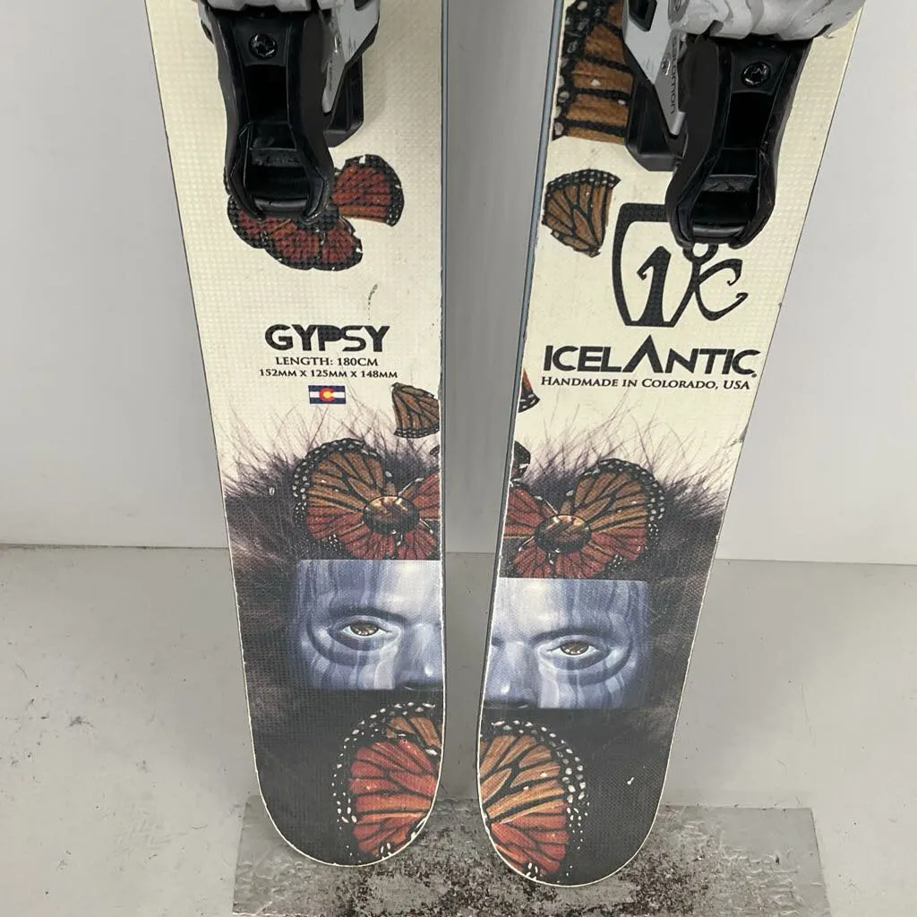 2014 Icelantic Gypsy w/ Salomon STH 14 Binding