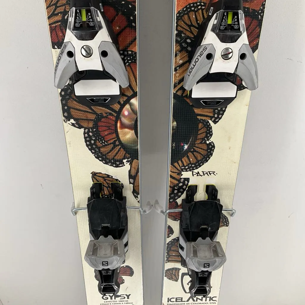 2014 Icelantic Gypsy w/ Salomon STH 14 Binding