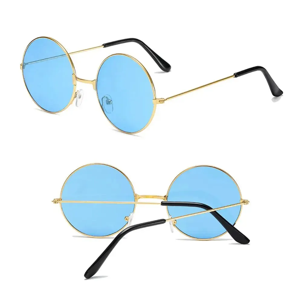 2022 Fashion Retro Round Hippie Sunglasses