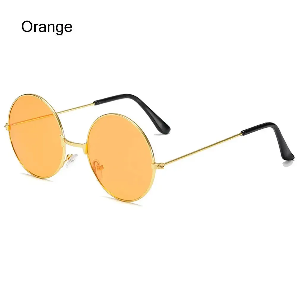 2022 Fashion Retro Round Hippie Sunglasses