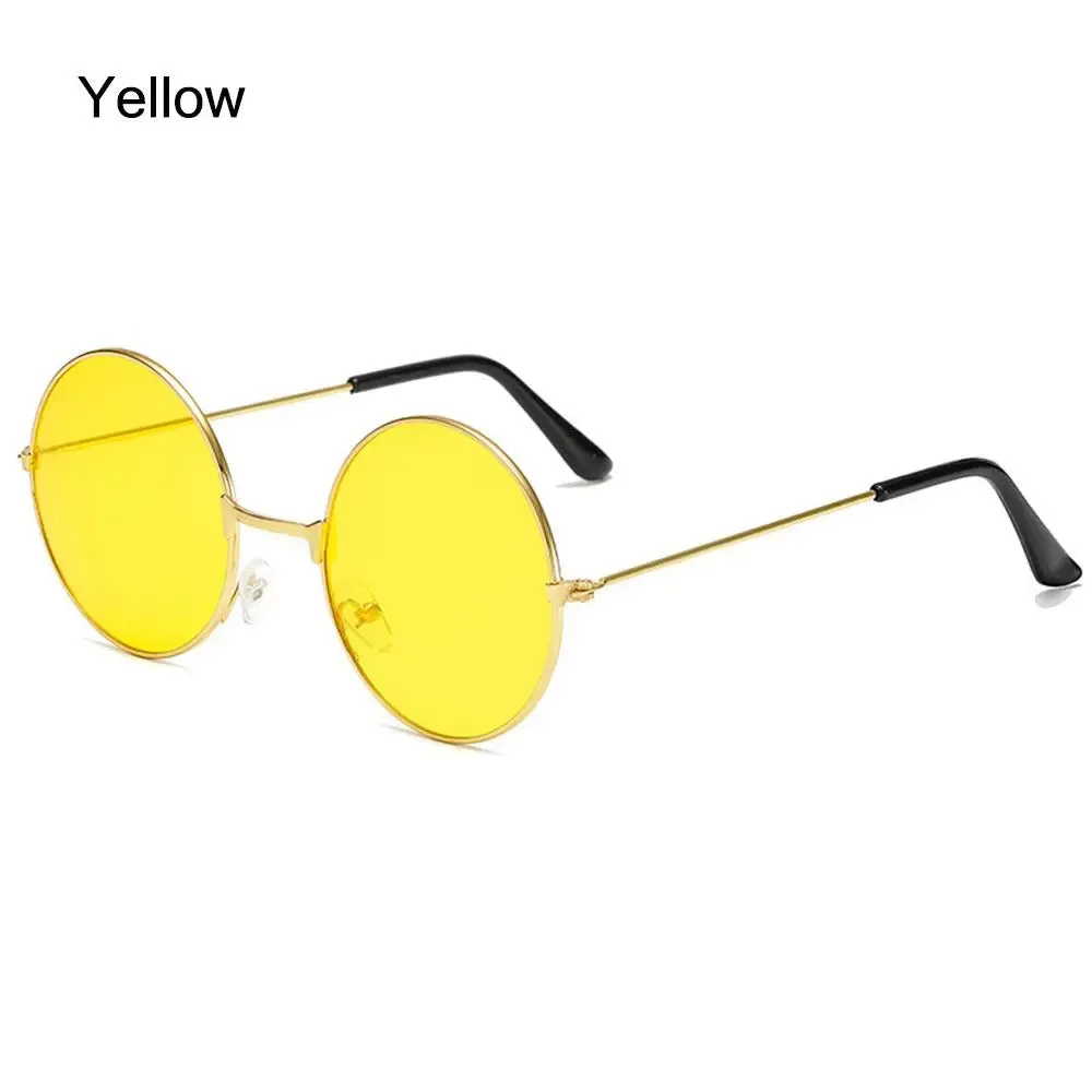 2022 Fashion Retro Round Hippie Sunglasses