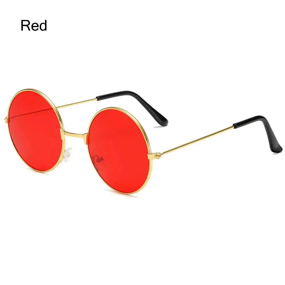 2022 Fashion Retro Round Hippie Sunglasses