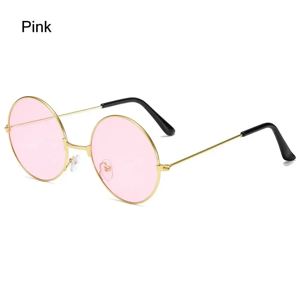 2022 Fashion Retro Round Hippie Sunglasses