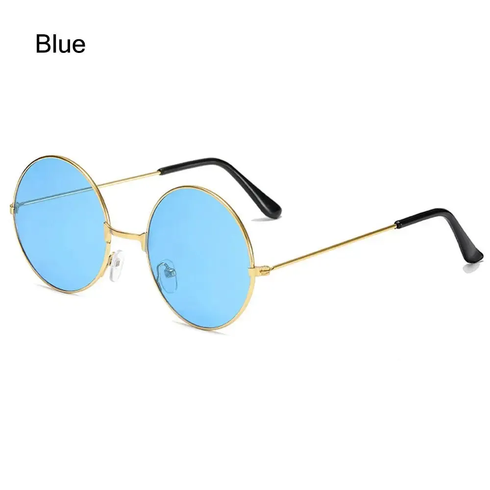 2022 Fashion Retro Round Hippie Sunglasses