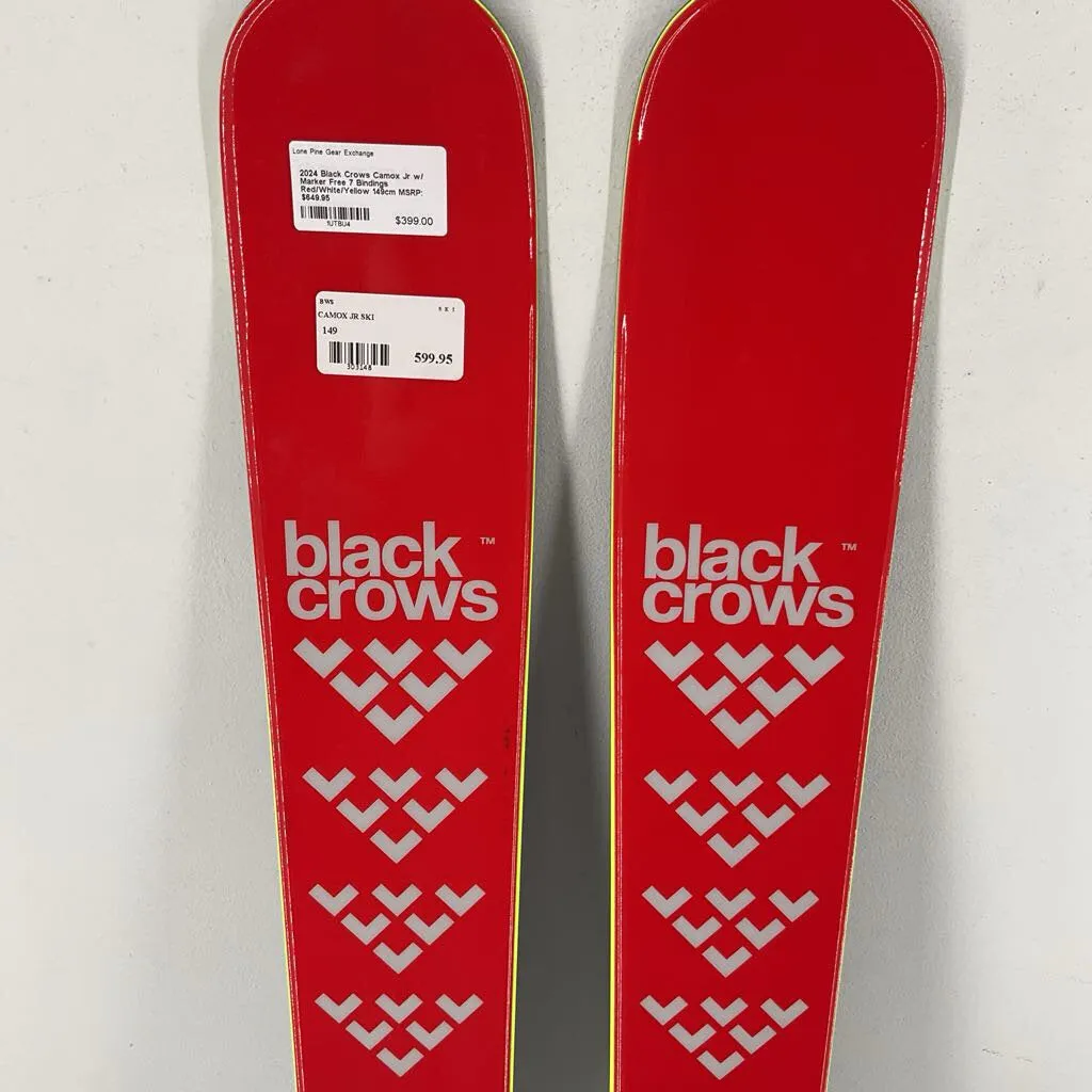 2024 Black Crows Camox Jr w/ Marker Free 7 Bindings