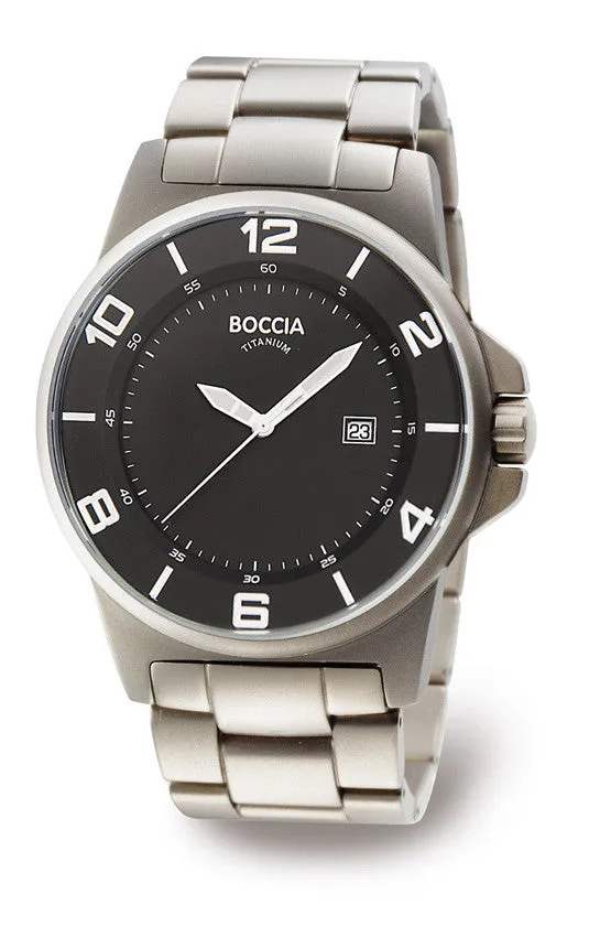 3535-03 Mens Boccia id. Titanium Watch