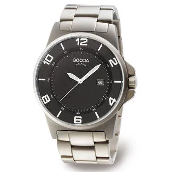 3535-03 Mens Boccia id. Titanium Watch