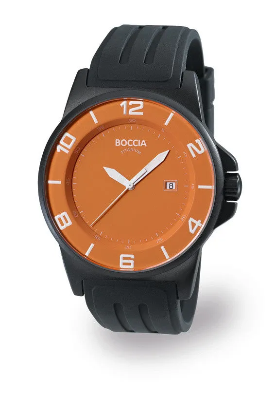 3535-07 Mens Boccia id. Titanium Watch