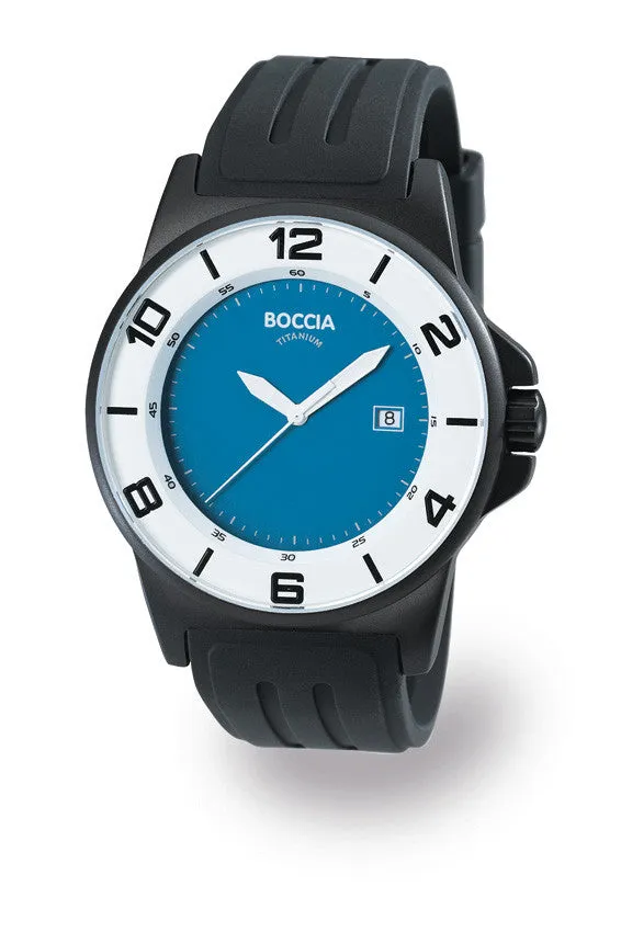 3535-20 Mens Boccia id. Titanium Watch