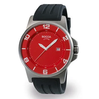 3535-26 Mens Boccia id. Titanium Watch