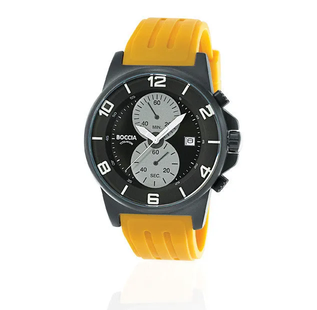 3777-11 Mens Boccia id. Titanium Watch