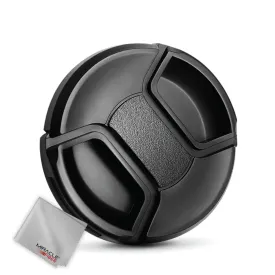 49mm Plastic Snap-On Lens Cap Black