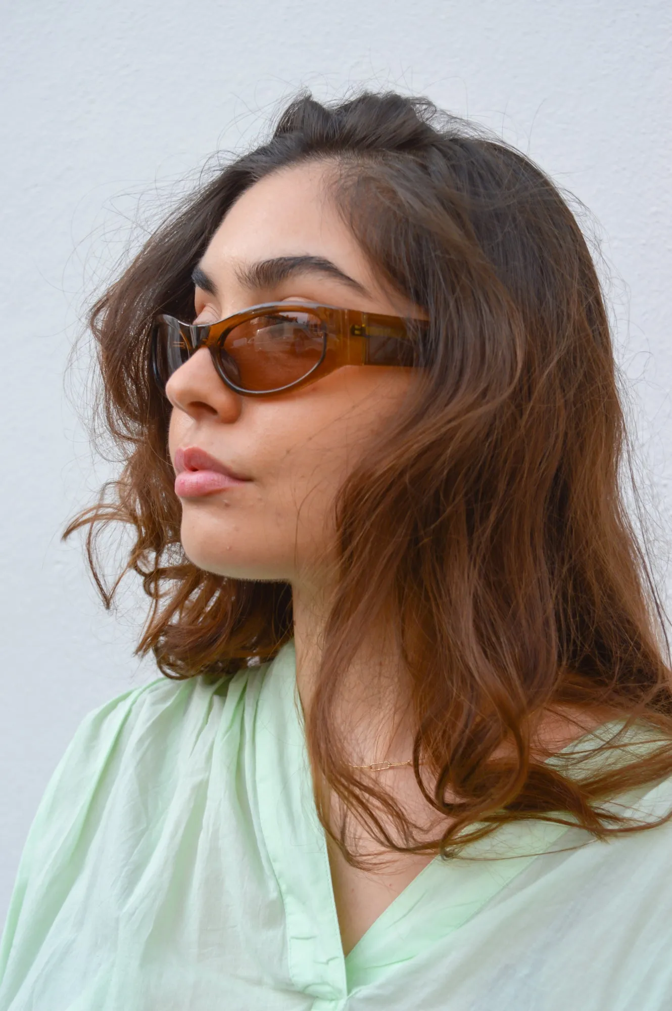 A Kjaerbede Gust Smoke Transparent Sunglasses