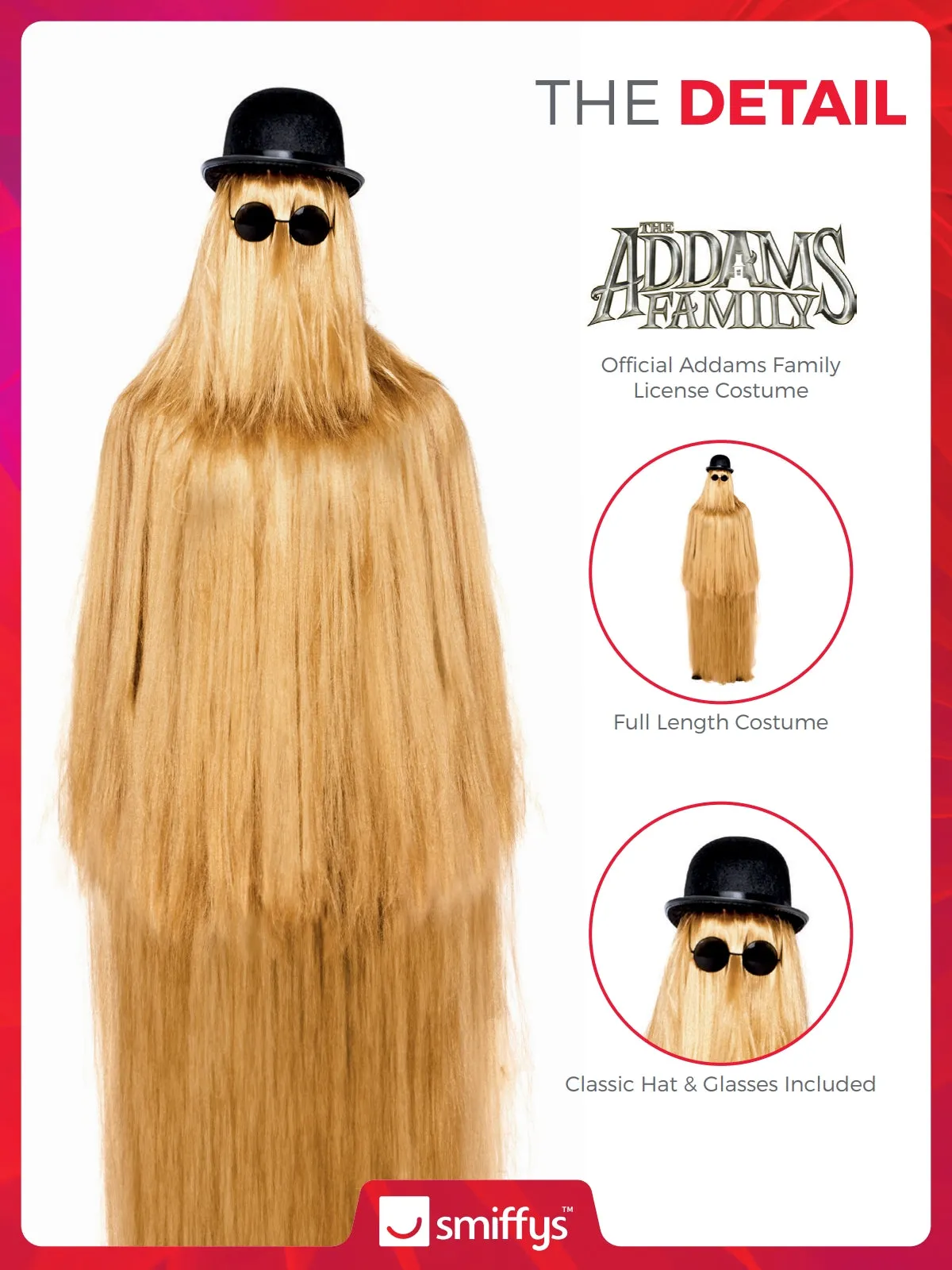 Addams Family Cousin Itt Costume