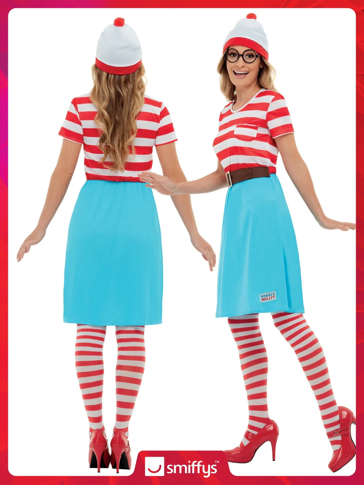 Adults Where's Wally? Wenda Costume