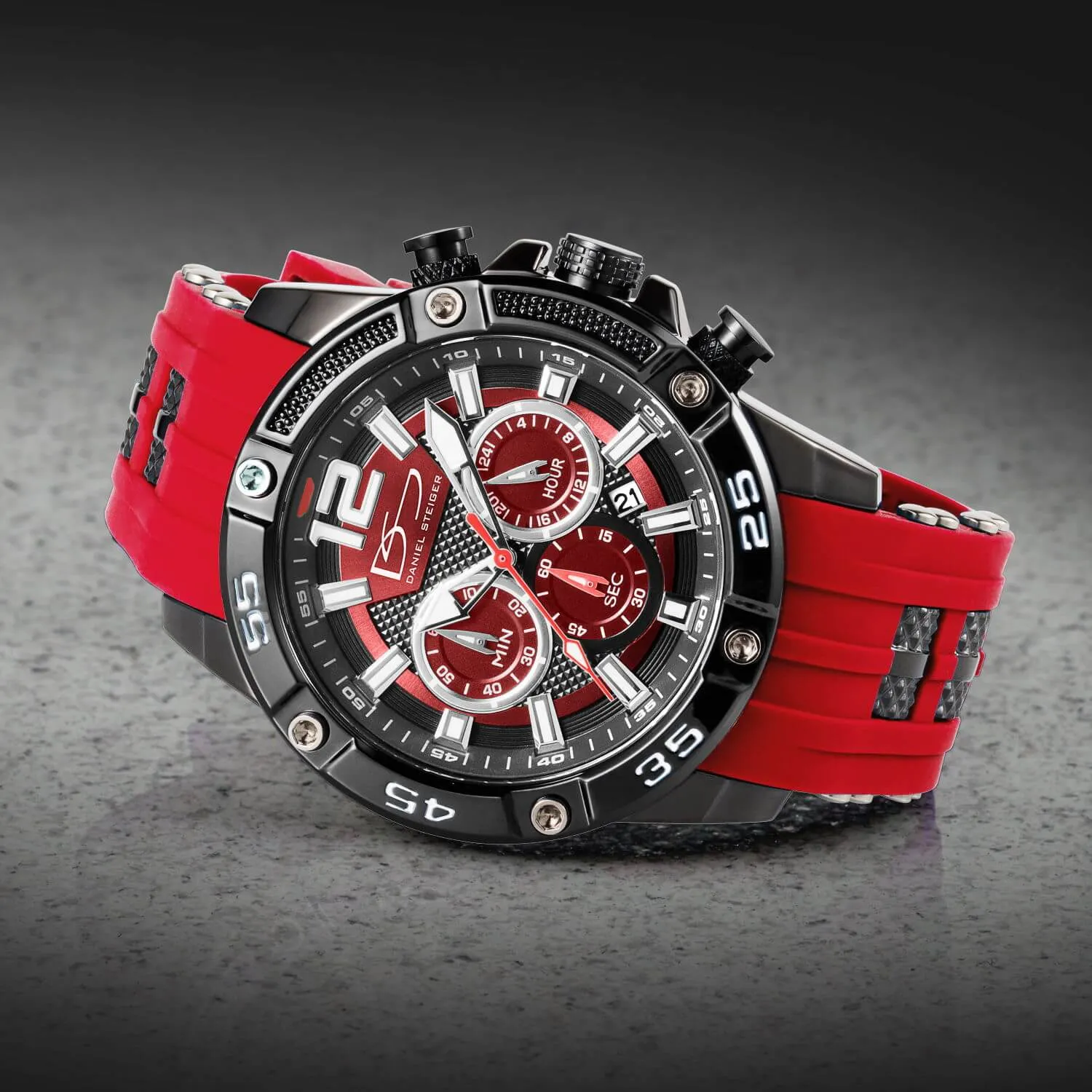 Adventurer Red Men's Watch & Sunglasses