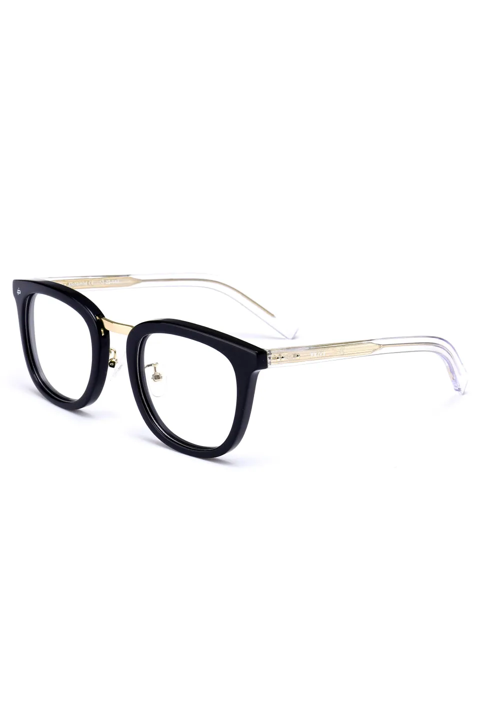 Alchemist Thick Frame Black Blue light Glasses