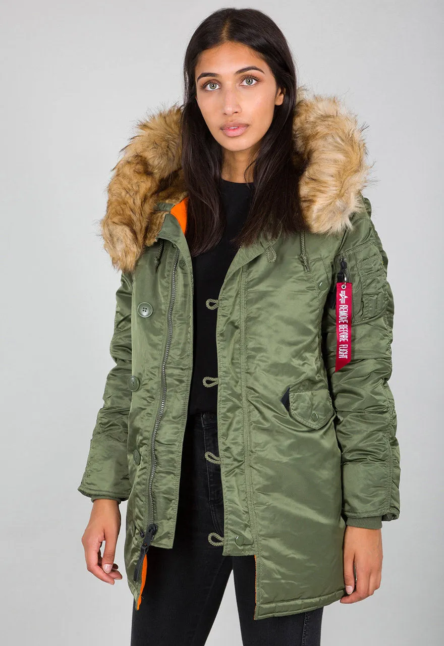 ALPHA WOMENS N3B VF59 PARKA