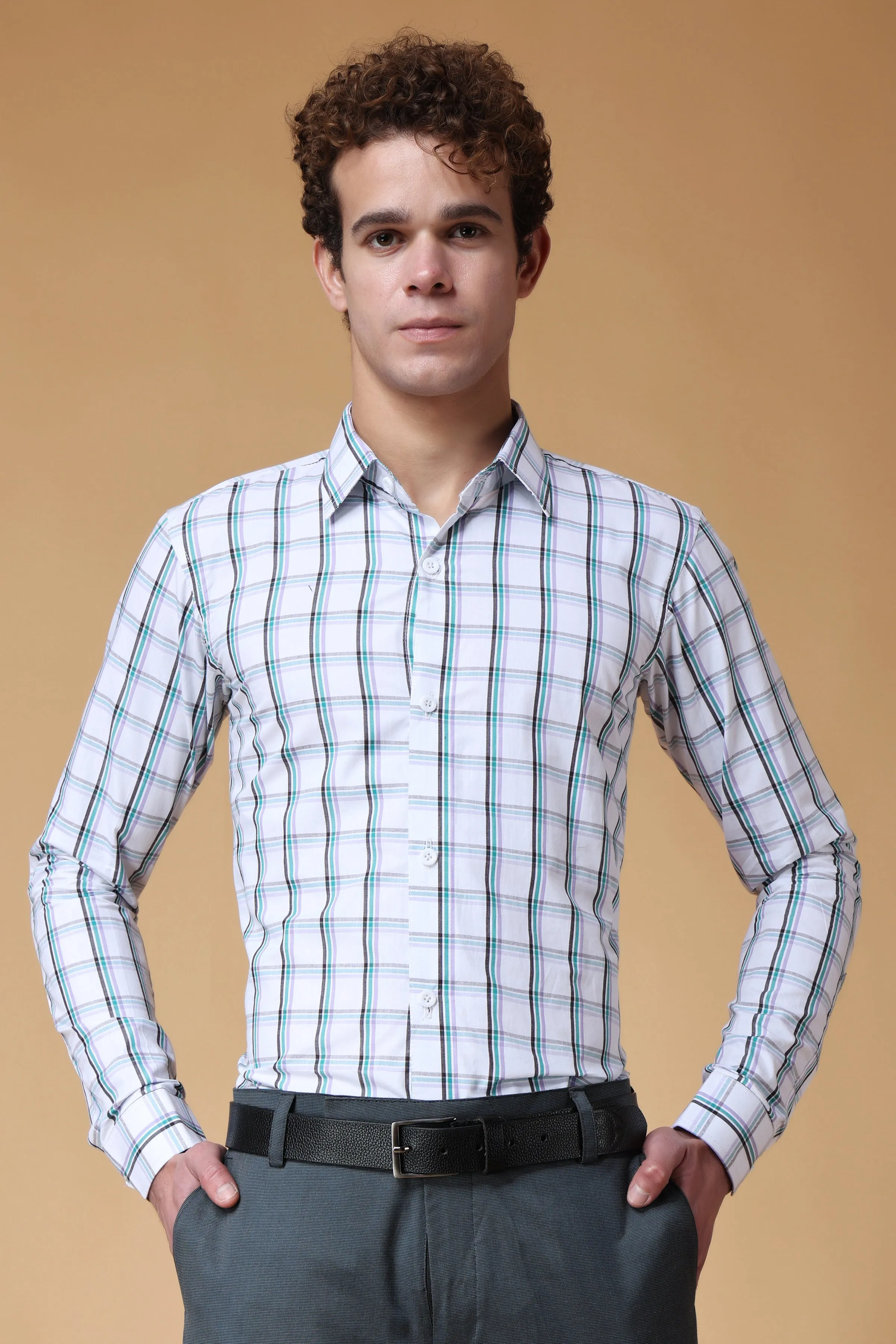 Alpine Checked Cotton Shirt