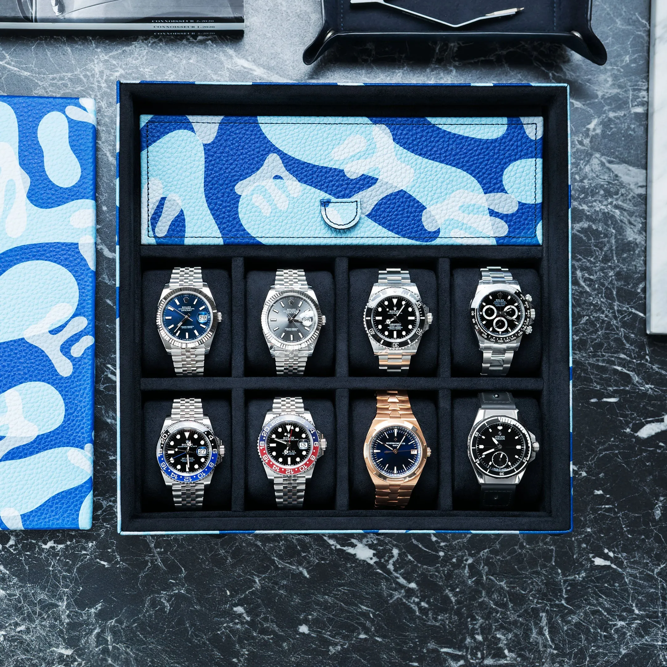 Azure Camo Lifestyle Locker