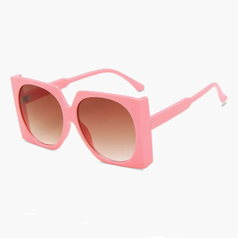 Big Boxy Frame 1970s Style Sunglasses 8 Colors