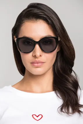 Black Jewel Temple Sunglasses