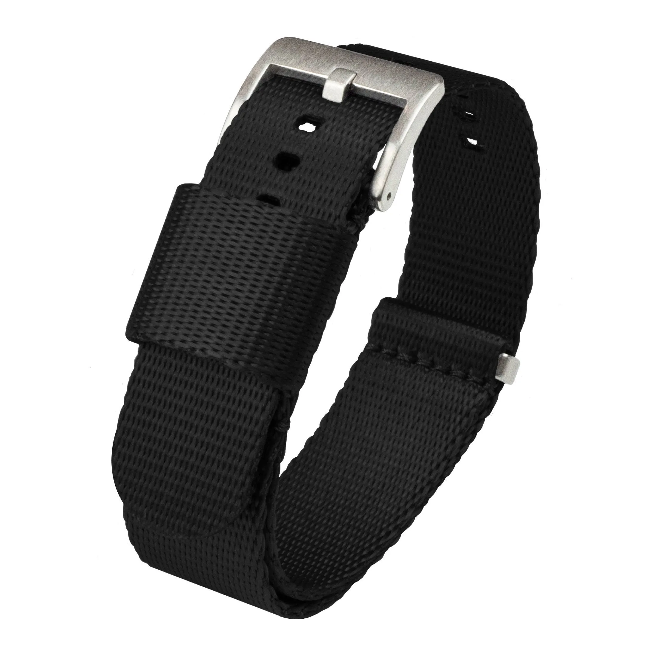 Black Nylon NATO® Style Watch Band