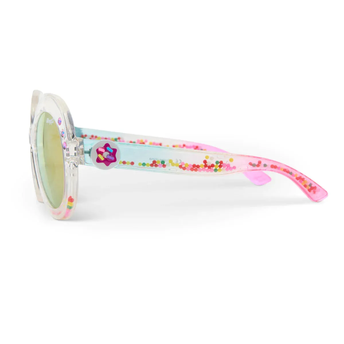 BLING 2o~Glass beach sprinkle sunrise sunglasses