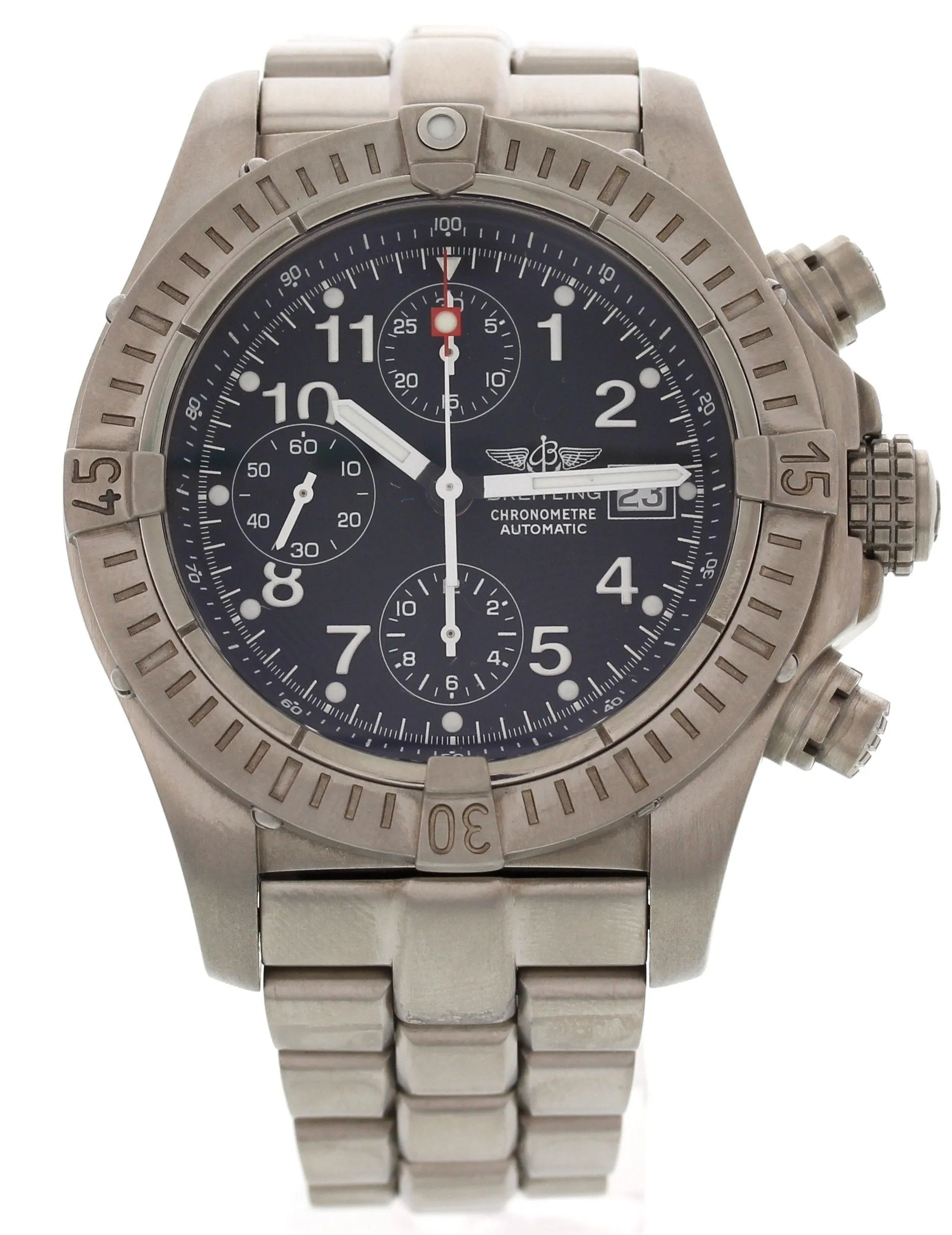 Breitling Chrono Avenger E13360 Titanium Box & Papers