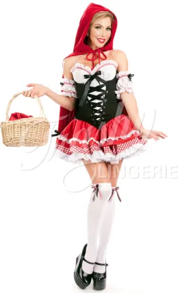 Bridgette Red Riding Hood Corset