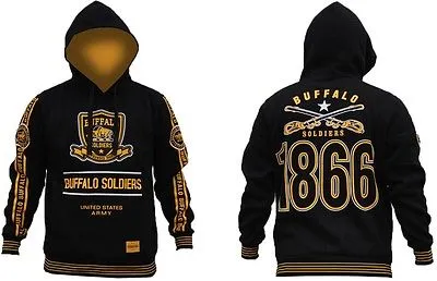 Buffalo Soldiers Hoodie Hoody - Buffalo