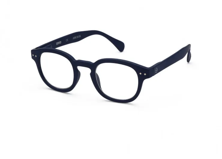 #C Izipizi Reading Glasses - Navy Blue