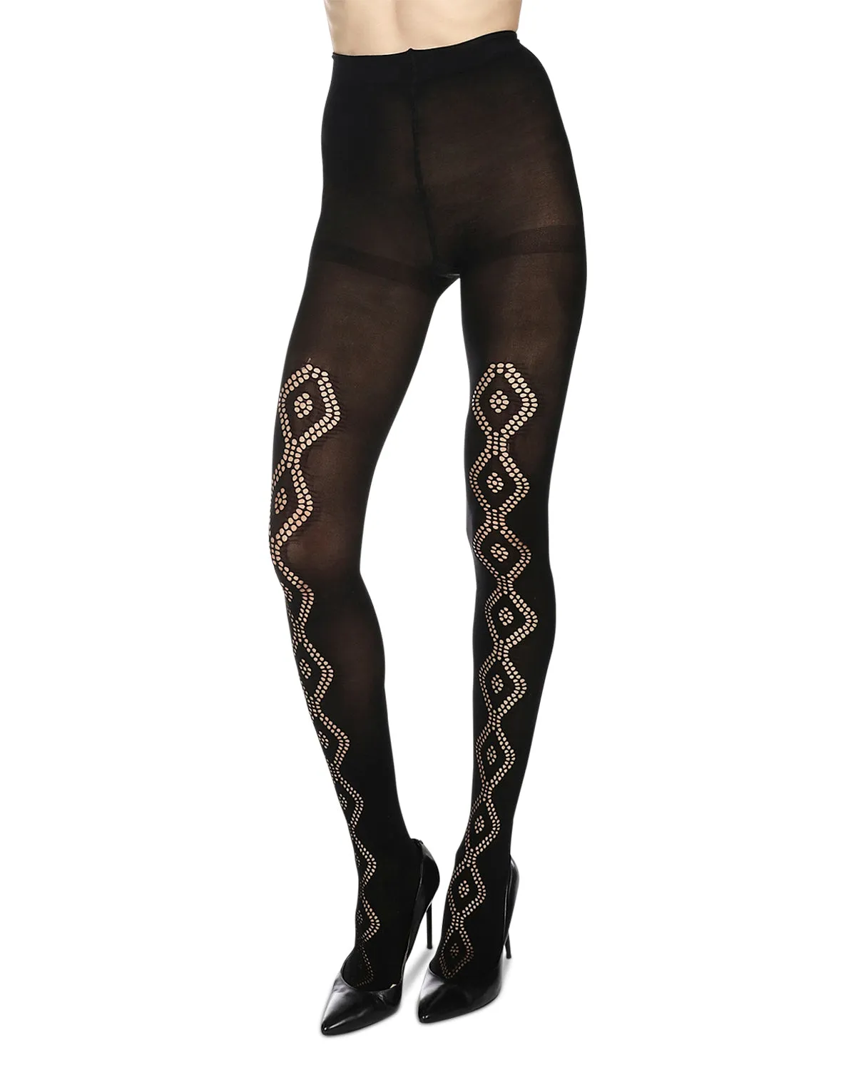 Chic Drop Fashion Opaque Tights