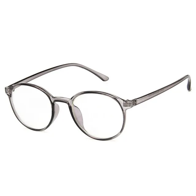 Clear Gray - Unisex Blue Light Filtering Glasses (low-grade)