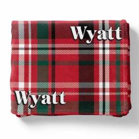 Cozy Season Personalized Kids Blanket