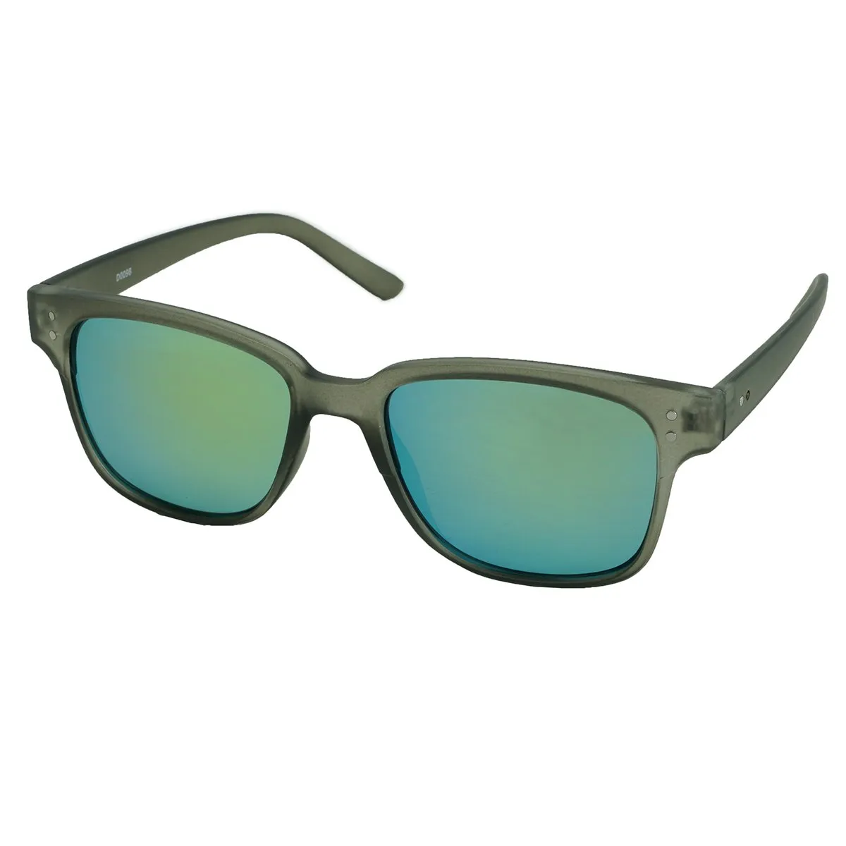 Crystal Sunglasses Matte Grey/Yellow