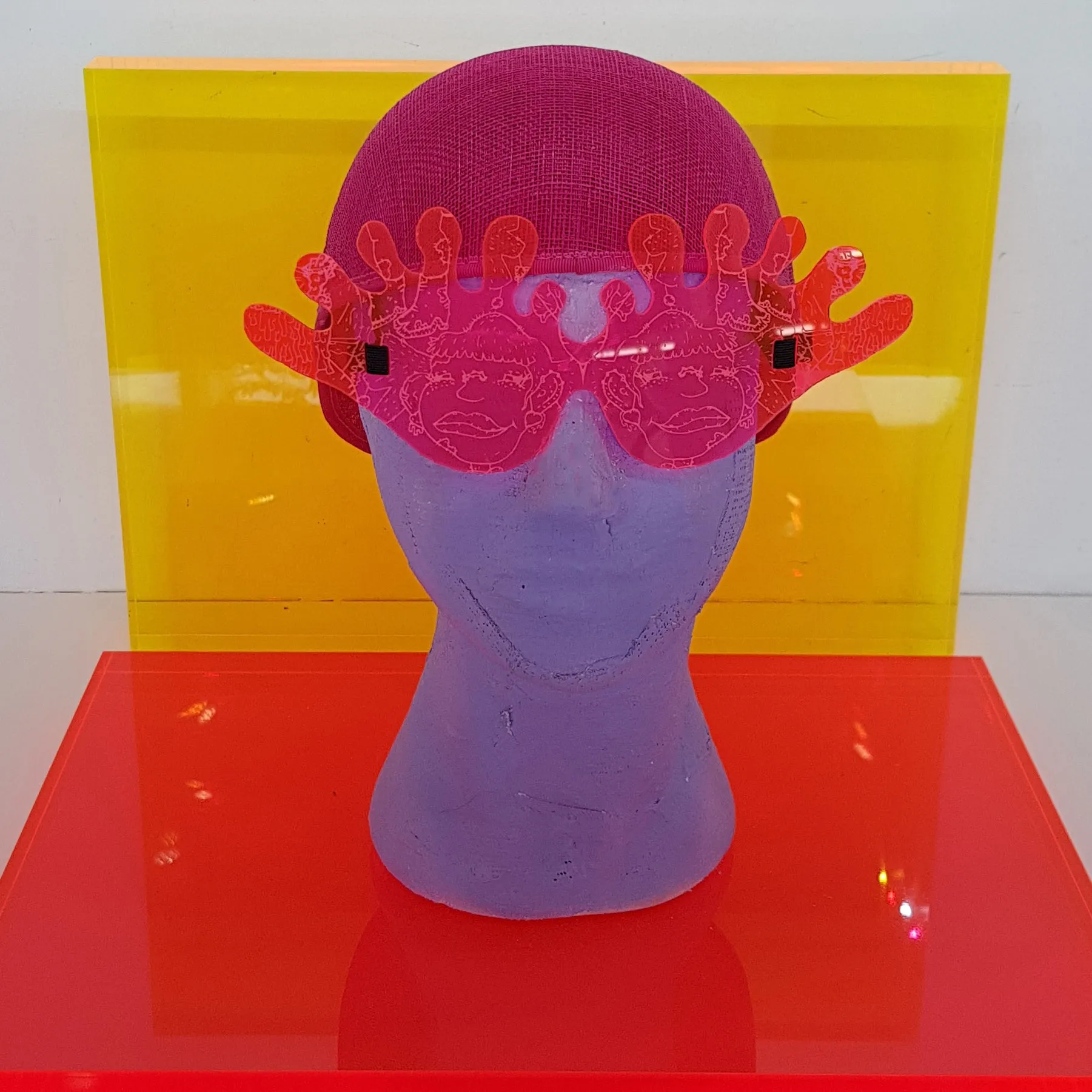 CYBER SLIME GLASSES - PINK