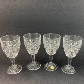 Czech Republic Bohemia Jihlavske Crystal Glasses