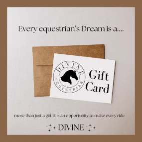 Divine Equestrian Gift Card