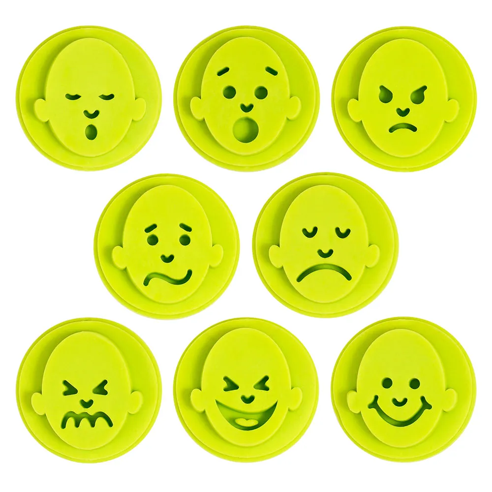 Easy Grip Stampers with Emotional Facial Expressions