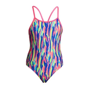 Funkita Girls Diamond Back One Piece FKS033G - Wing Tips