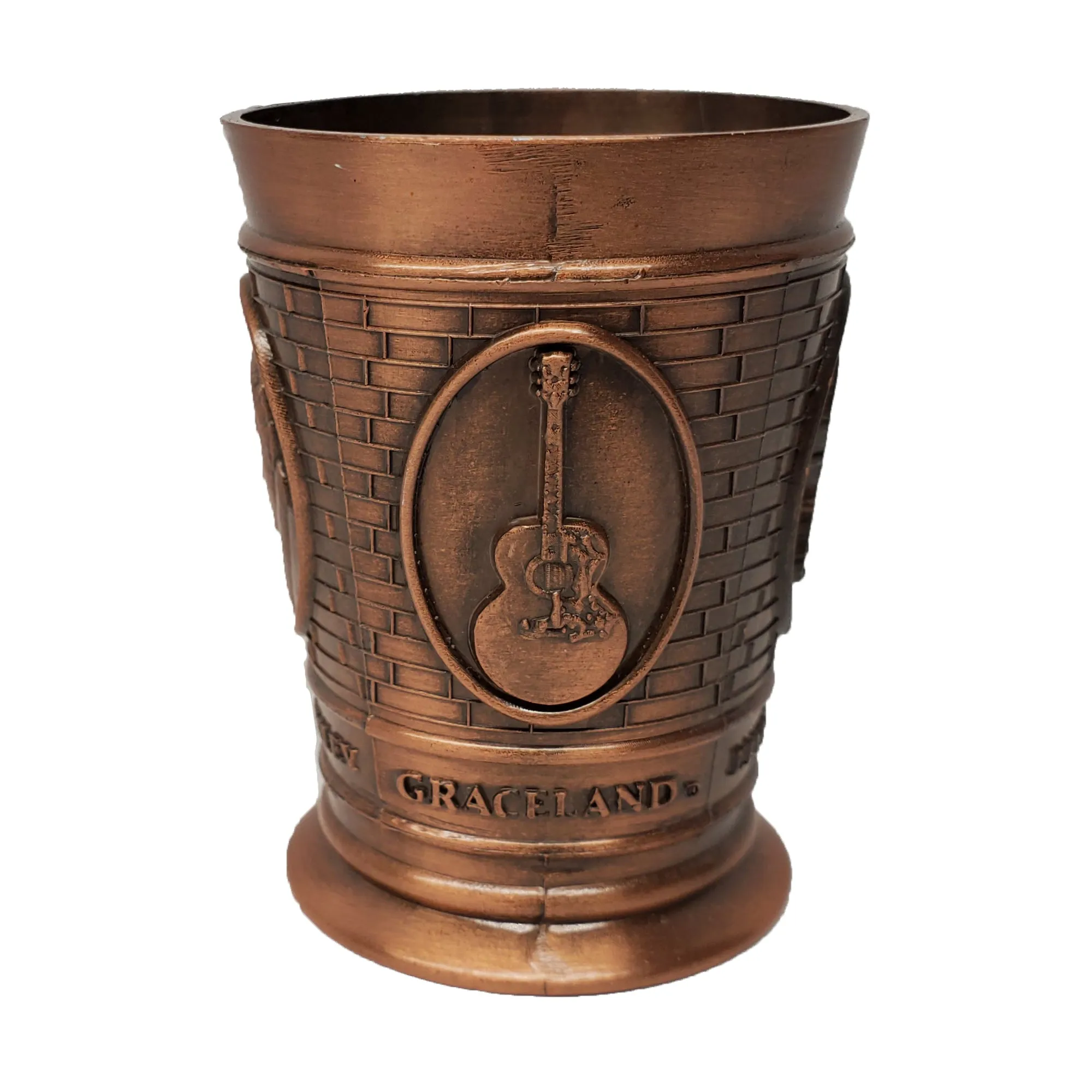 Graceland Molded Metal Shot Glass