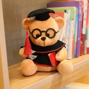 Graduate Teddy Bear Plush Stuffed Toy