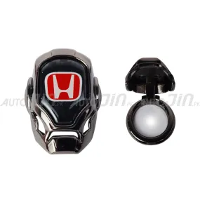 Honda Logo Engine Start Stop Switch Button Push Button Cover Carbon