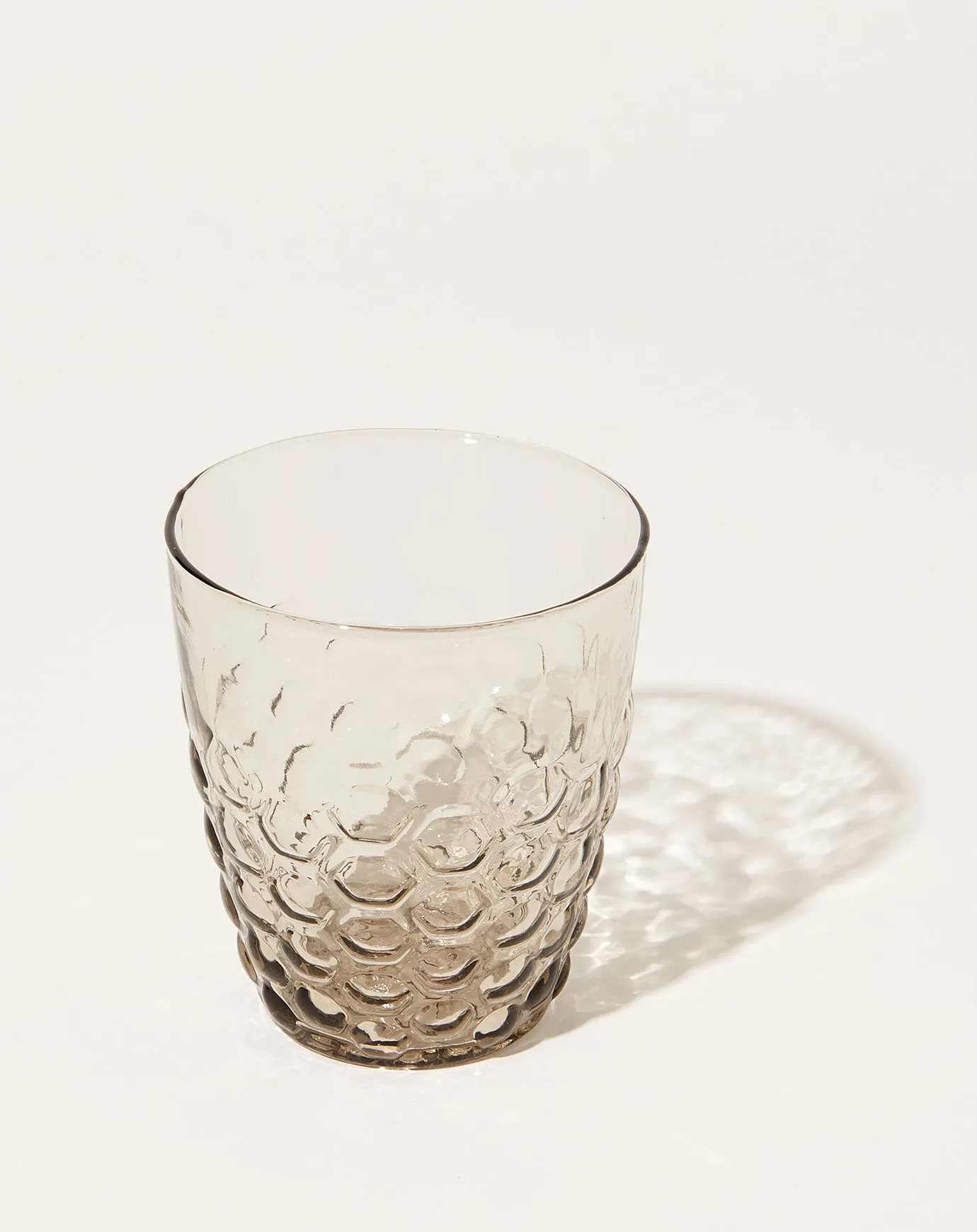 Honeycomb Patterned Tumbler in Smoke