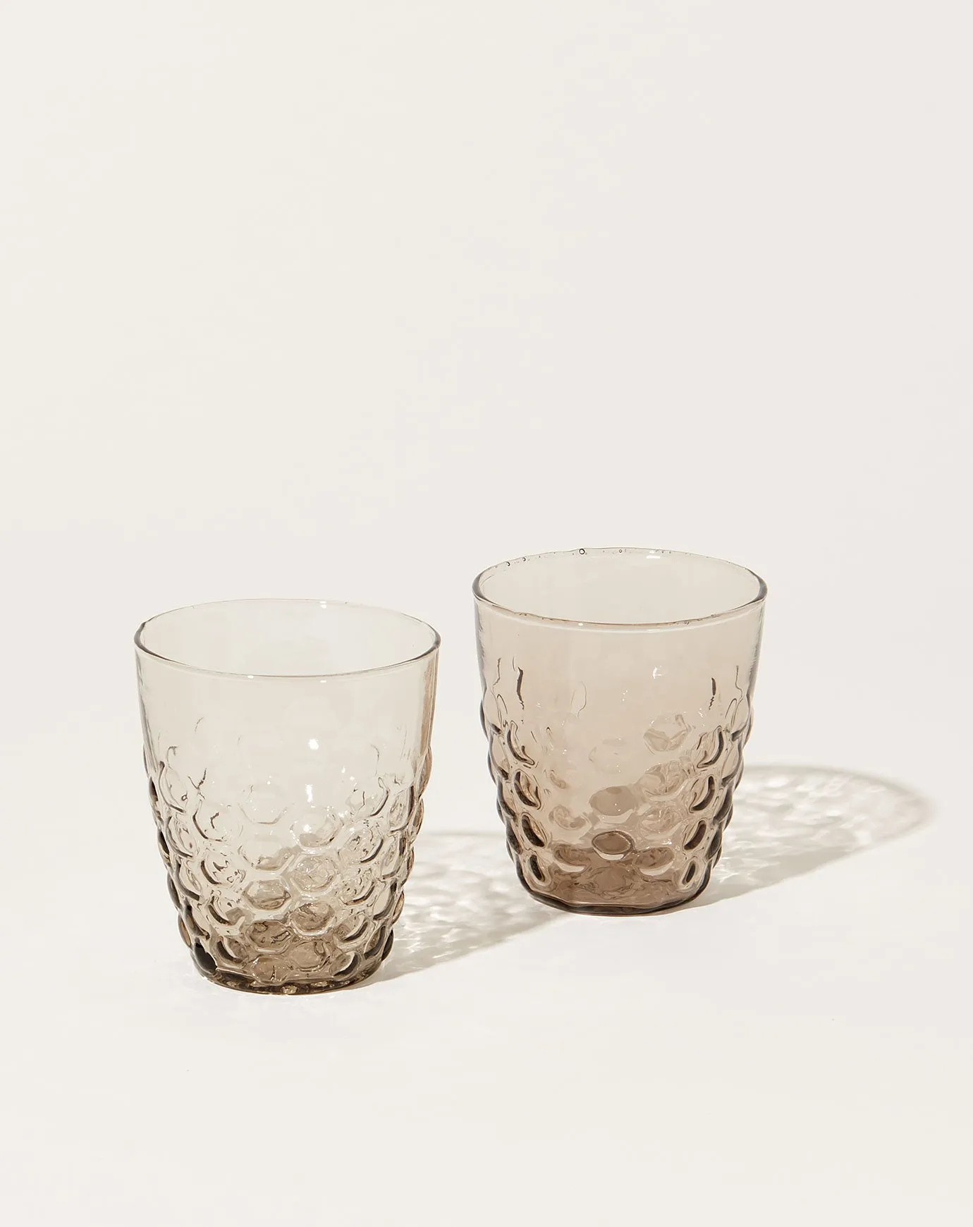 Honeycomb Patterned Tumbler in Smoke