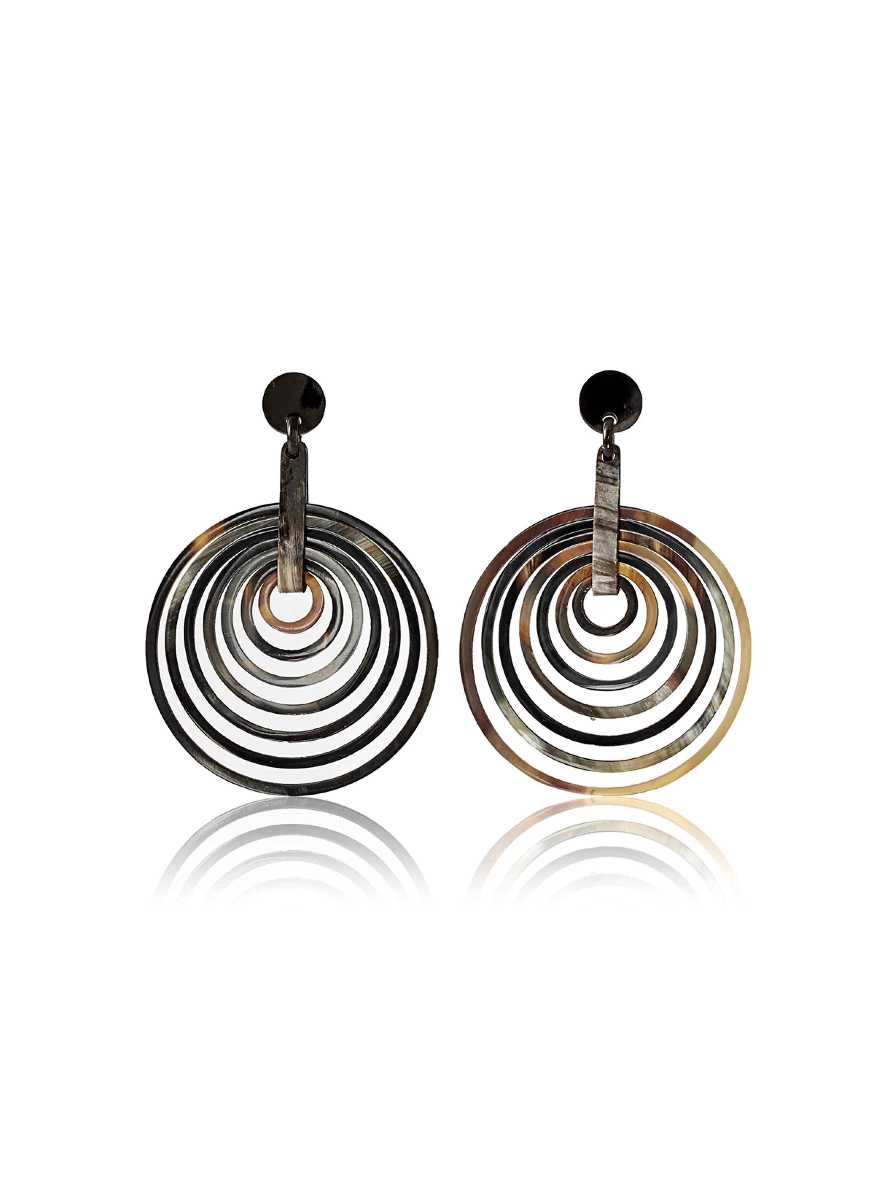 Iman earrings chocolate