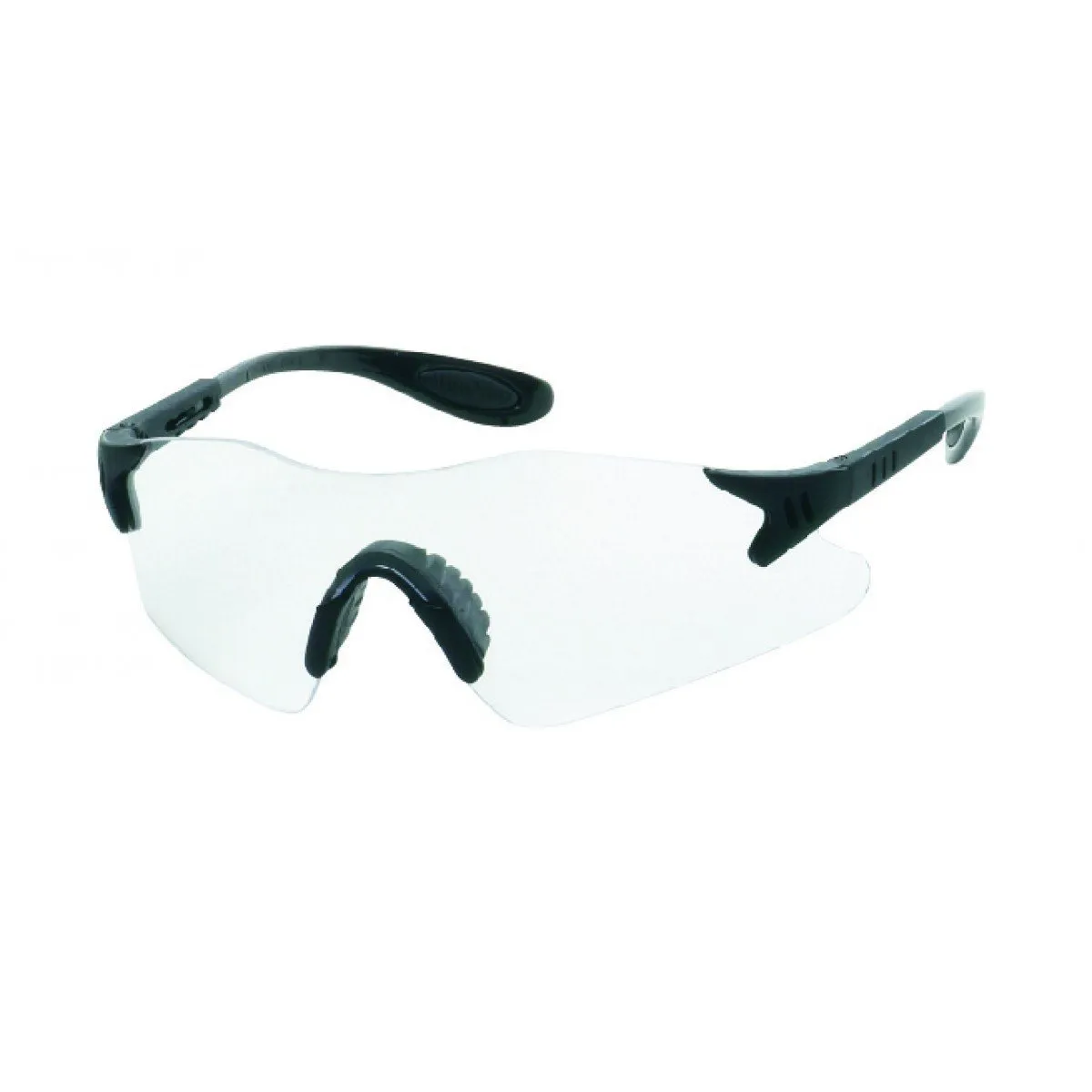 INOX Dasher 1738 Series Safety Glasses with Adjustable Temples- 12 Pair